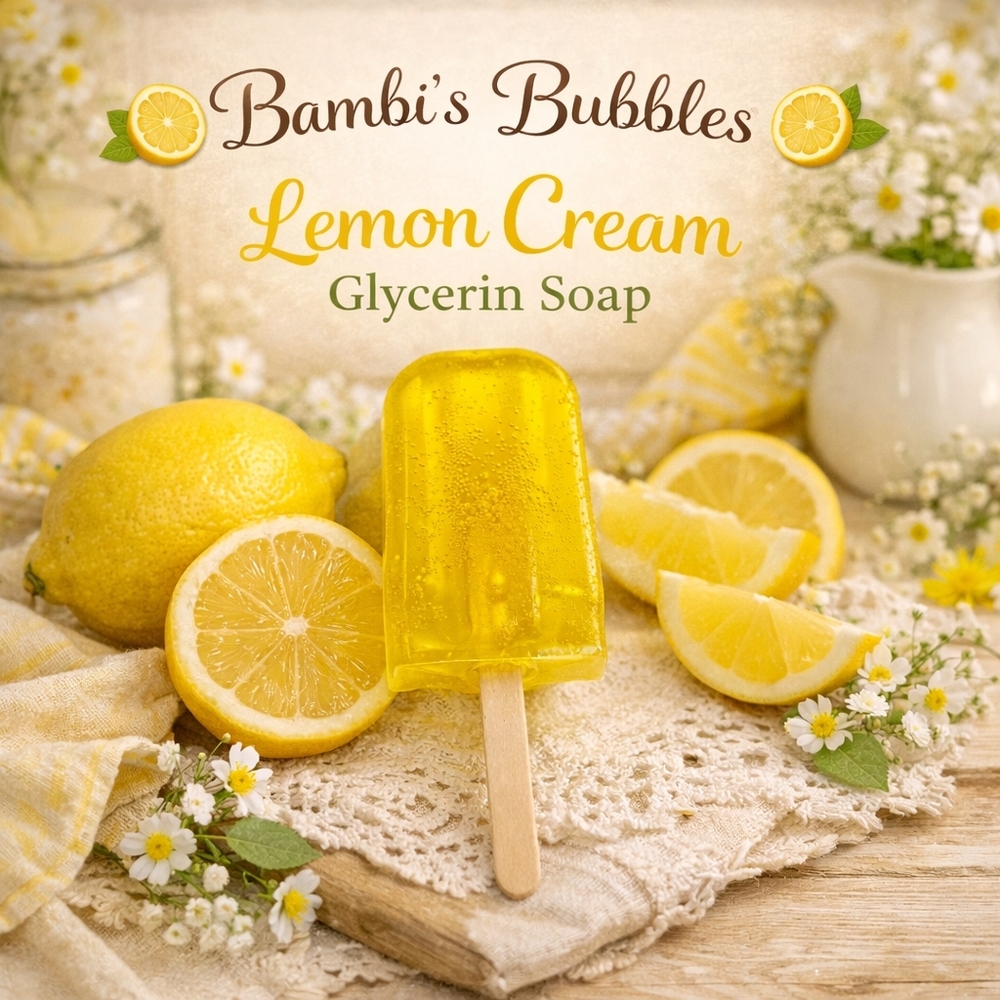 New! Hand Crafted Popsicle Glycerin Soap 3oz With Wash Cloth - Picture 5 of 10